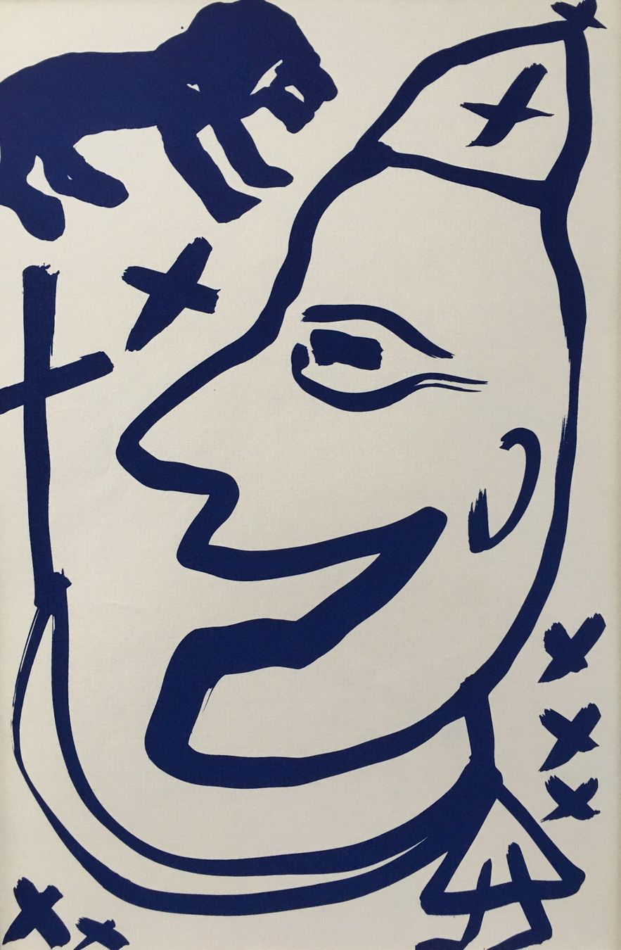 Grafiken & Lithographien: A.R. Penck Original Siebdruck / Serigraphie "Lyrik" – Gebraucht aus Nennigkofen von juhit 3