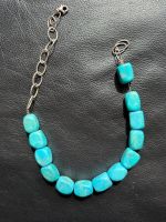 Kette mit Türkissteine 44cm