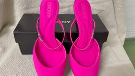 Sommerliche DKNY Slingpumps Pink Gr. 41 Neuwertig 👠✨