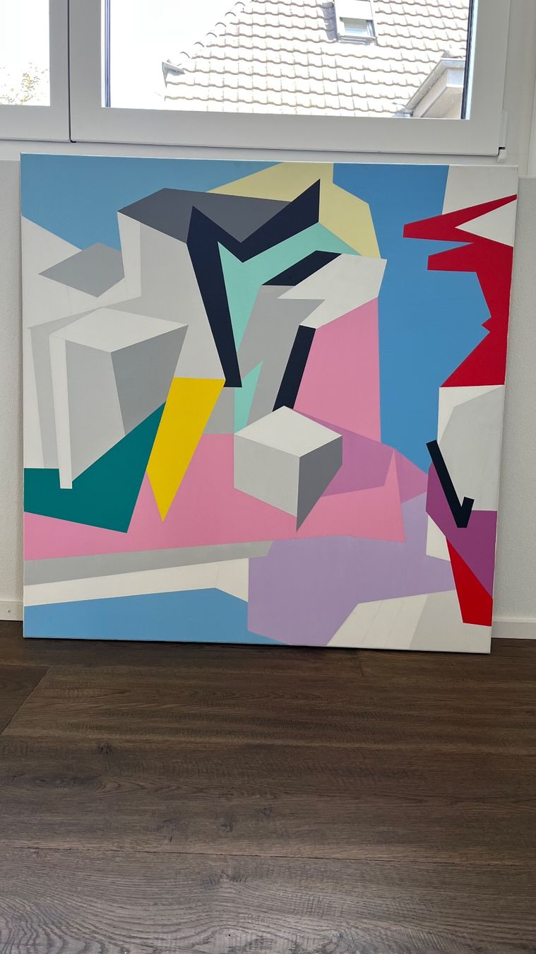 Dipinti: Original Gemälde von Willi Behrndt / grossformatig / Acryl – Usato da Zofingen venduto da Klavier777
