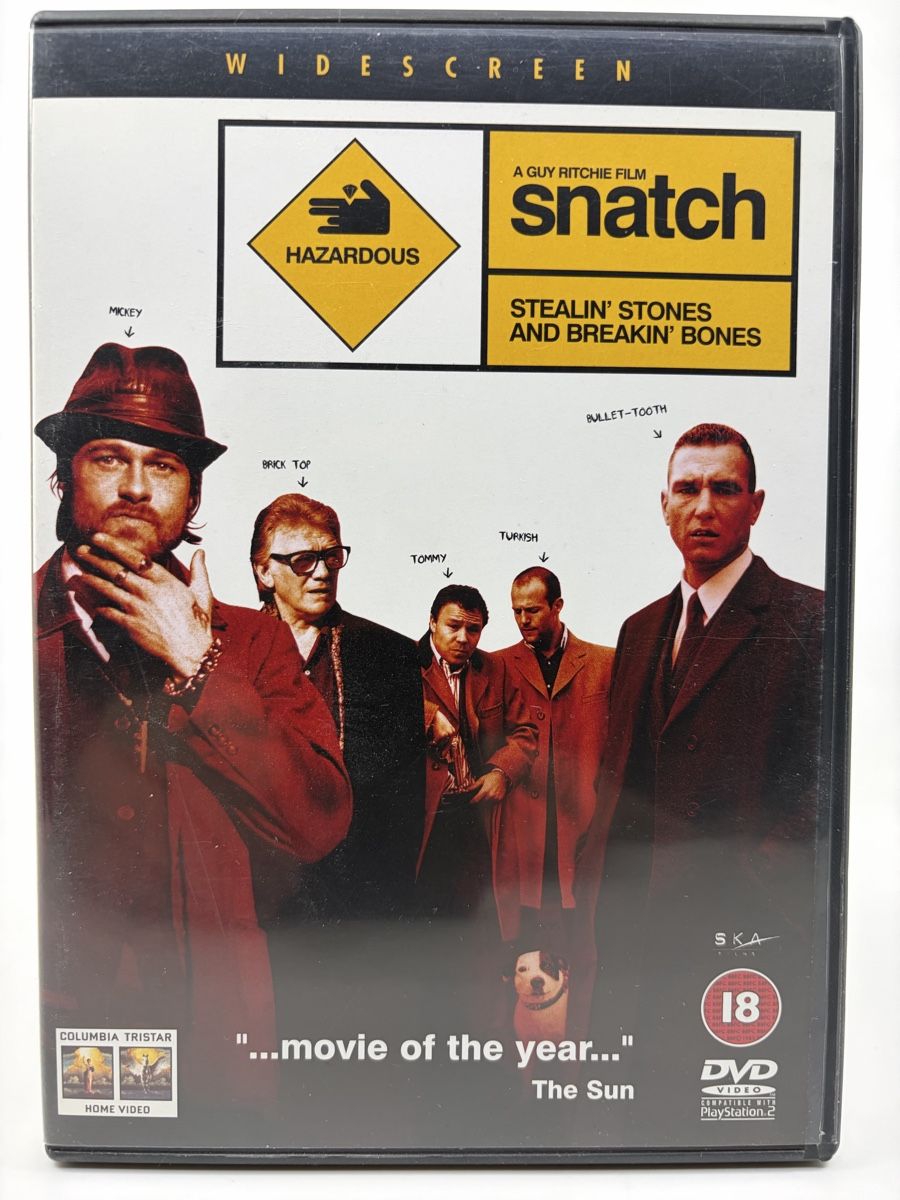 Tutti i DVDs: Snatch - Stealing Stones and Breakin' Bones - DVD - Top! – Usato da Gossau SG venduto da gD_MerchAndMore