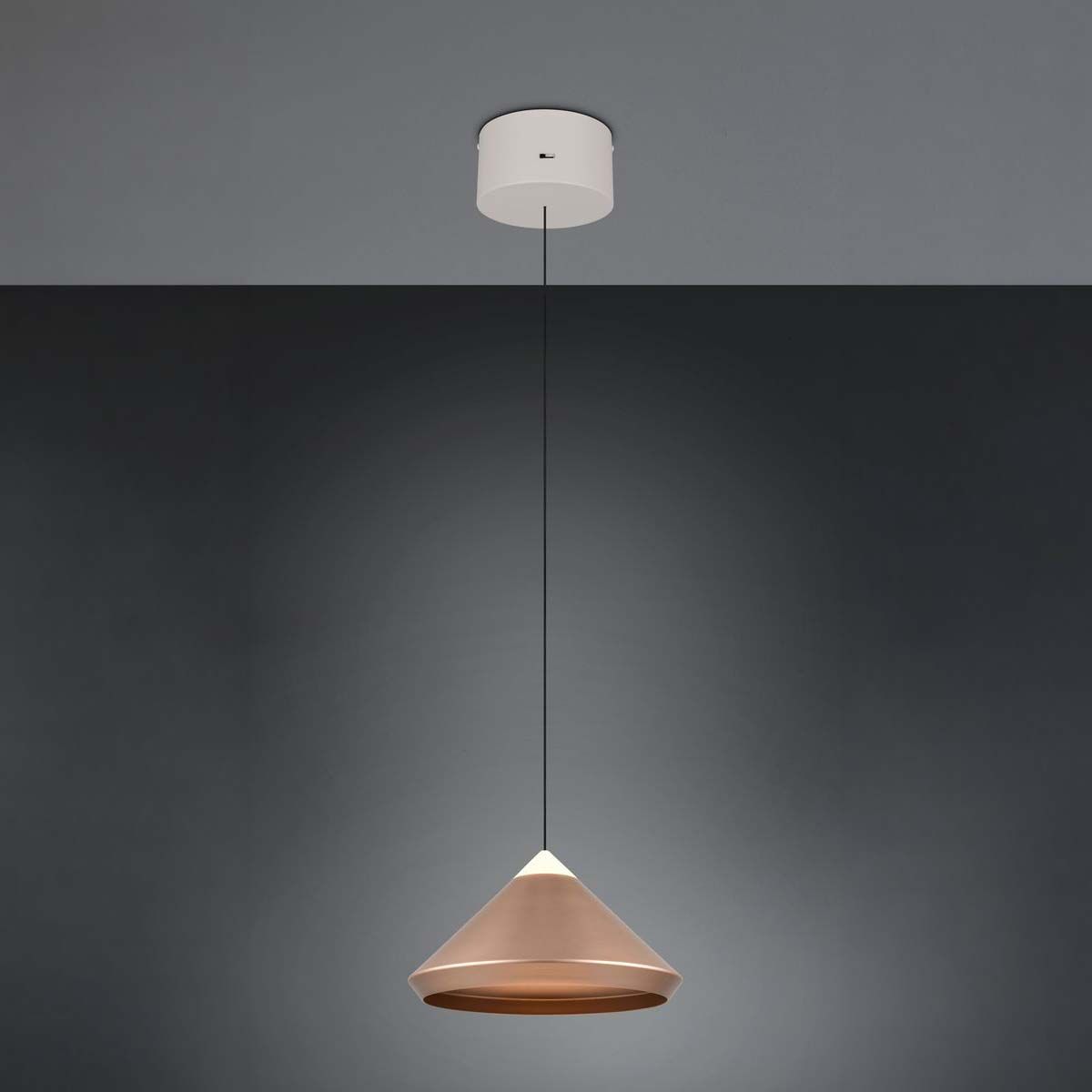 Lampadari & plafoniere: LED Pendelleuchte, Coffee, CCT, 30 cm Ø – Nuovo (secondo la descrizione) da Kreuzlingen venduto da Smart-Light