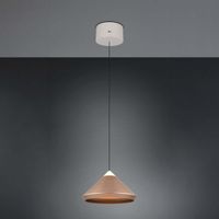 LED Pendelleuchte, Coffee, CCT, 30 cm Ø