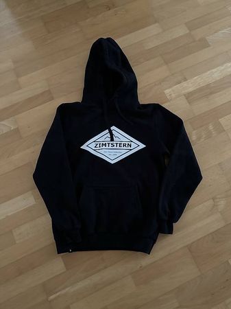 Kapuzenpulli schwarz Grösse S, Marke Zimtstern 