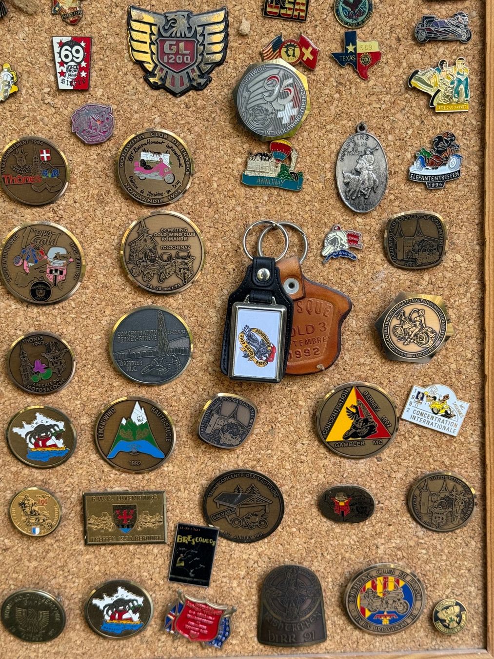Spille & Fermagli: Goldwing pin board collection – Usato da Lausanne venduto da artnouveau04 2