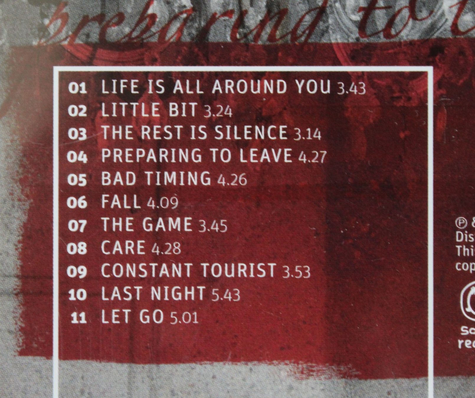 CDs: Lunik / Preparing to leave – Gebraucht aus Worblaufen von Cookie23 2