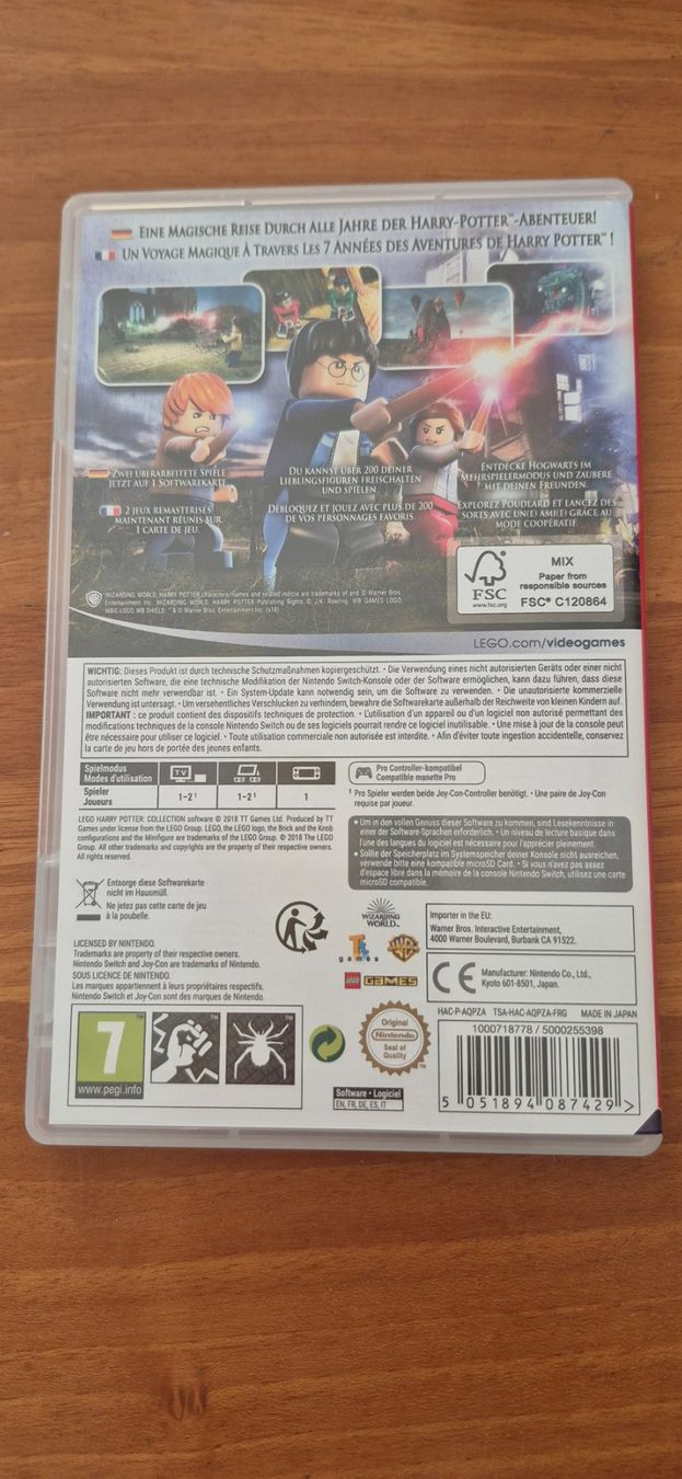 Nintendo Giochi: Harry Potter collection - Nintendo Switch Spiel – Usato da Bedano venduto da ju73 1
