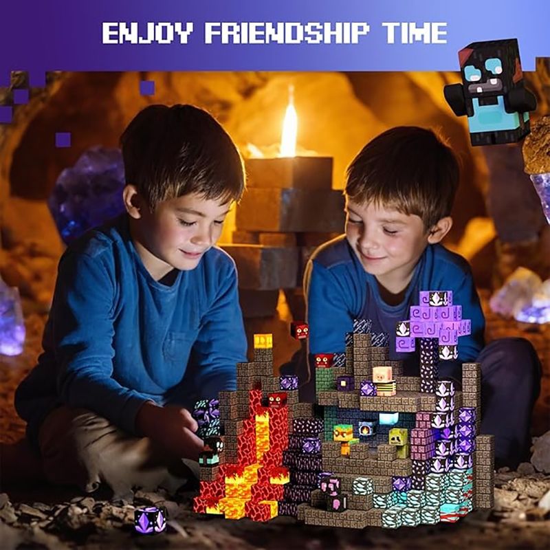 Baukästen: Minecraft Building Blocks 100PCS Magnetic toy New   – Neu (gemäss Beschreibung) aus Glattbrugg von har_jgc7 4