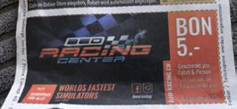 BEO Racing Center Bon - Fr. 5.- Rabatt pro Person