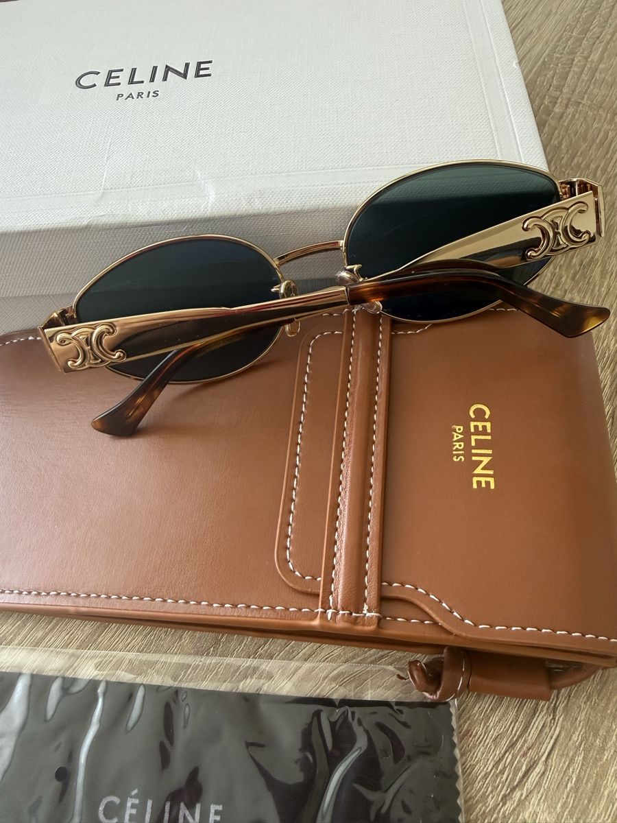Celine Brillen & Gläser: Celine Triomphe Sonnenbrille – Neu und originalverpackt aus Winterthur von -BeHappy24- 1