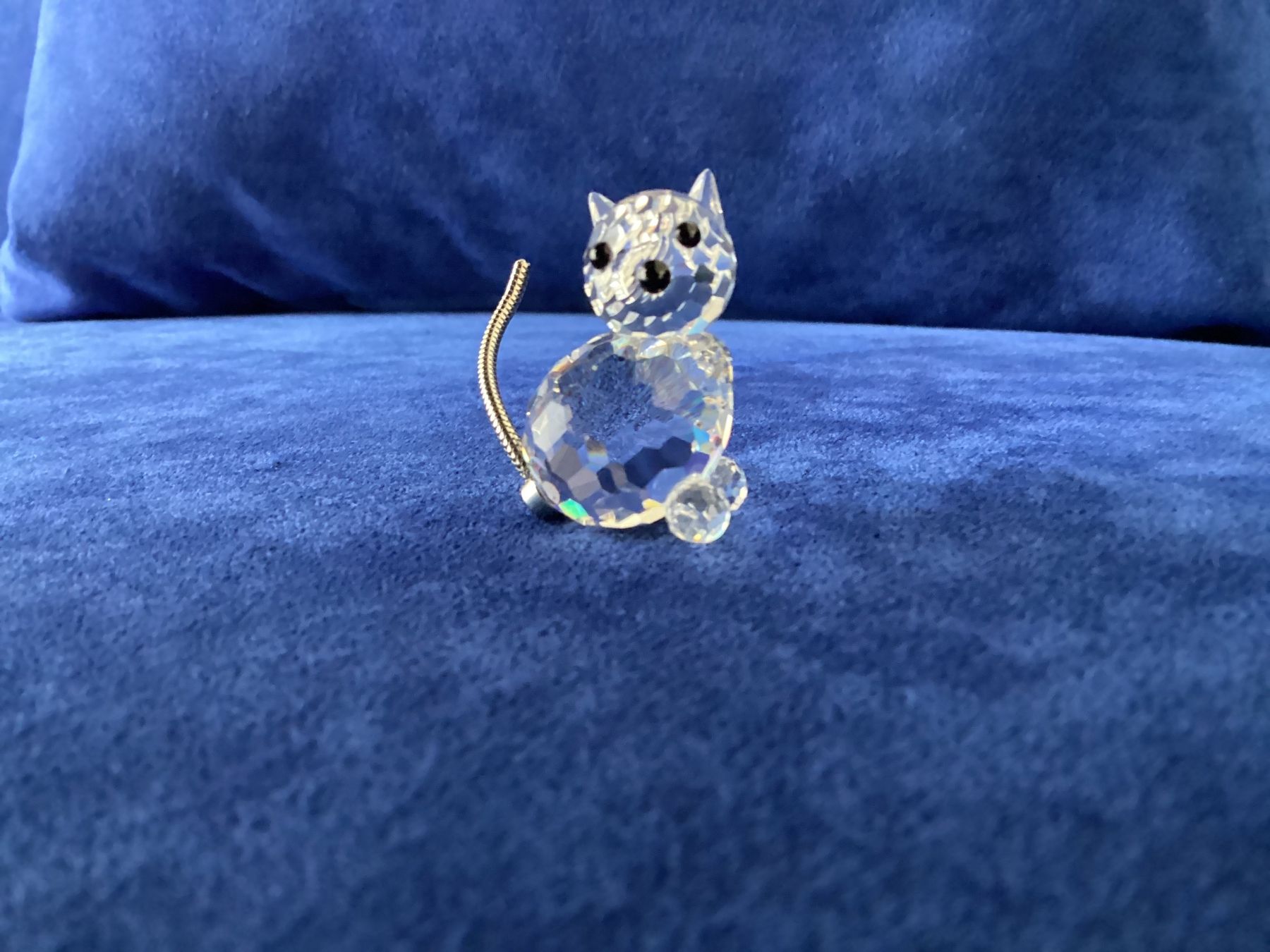 Swarovski Figuren: Swarovski Katze – Gebraucht aus Niederlenz von Angela21