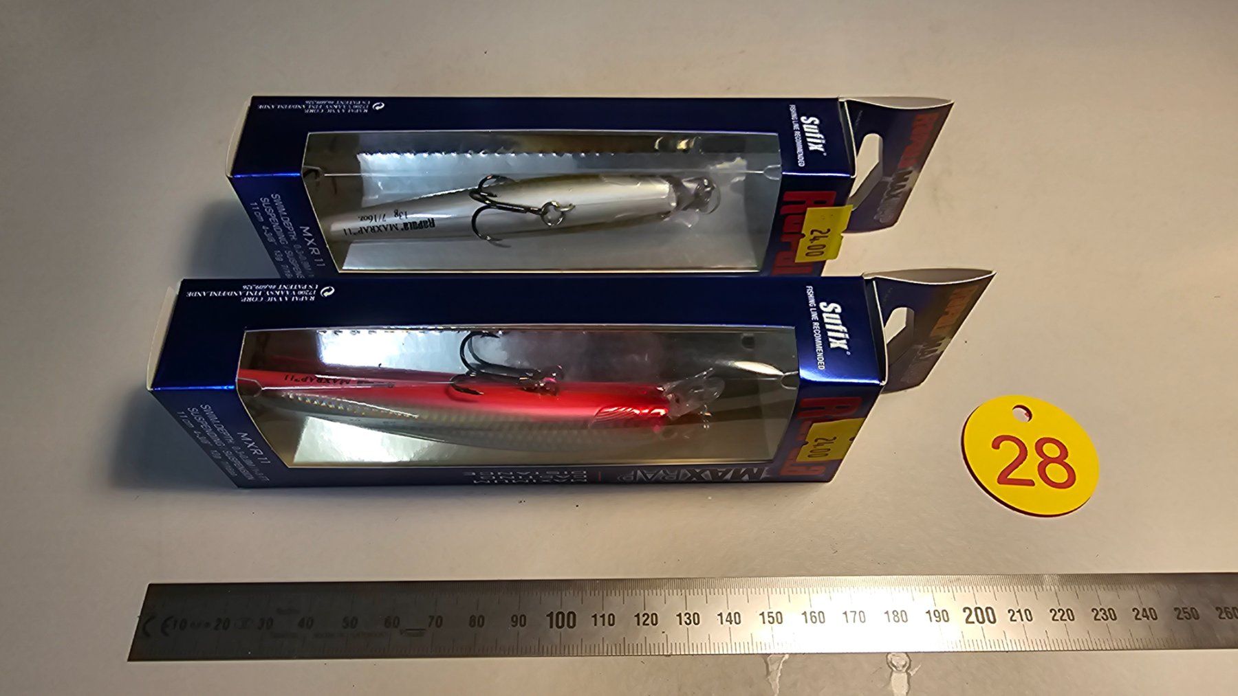 Rapala Esche: 2 Rapala Maxrap Köder, neu & OVP, Top Zustand, Max Casting – Nuovo e nell'imballaggio originale da Abtwil SG venduto da Fischerei_Artikel