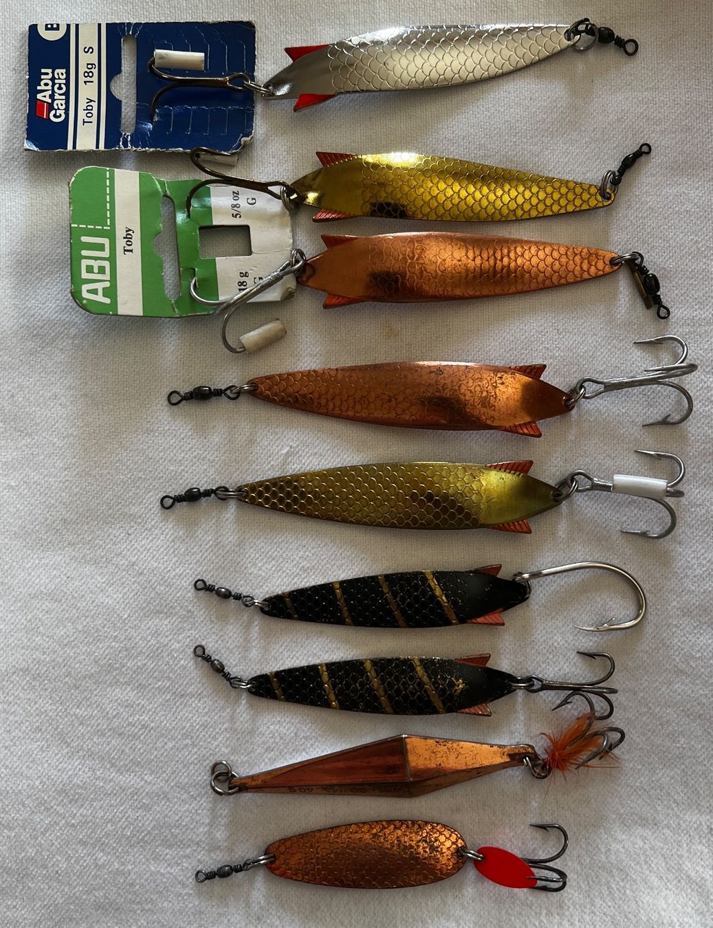 Abu Garcia Esche: Abu Garcia Toby Löffel 9 Stk. – Usato da Rebstein venduto da gimmma