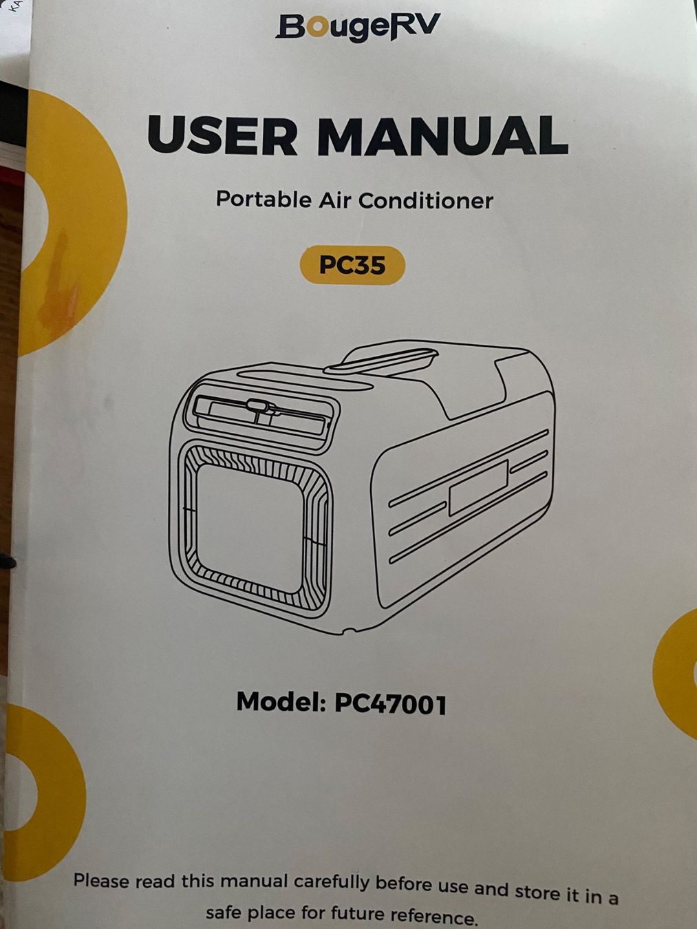 Klimageräte: Mobile Klimaanlage Model PC47001 – Gebraucht aus Uerkheim von fre_5r7c 1