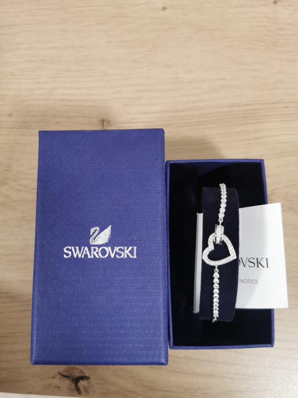 Swarovski Bracciali & Braccialetti: Swarowski Herz Armkette – Nuovo e nell'imballaggio originale da Basel venduto da dada_gili
