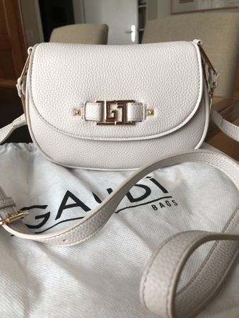 Süsses Umhängetäschchen von GAUDI, hellbeige, NEU!