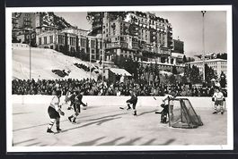 St. Moritz, Hockey Match und Palace Hote