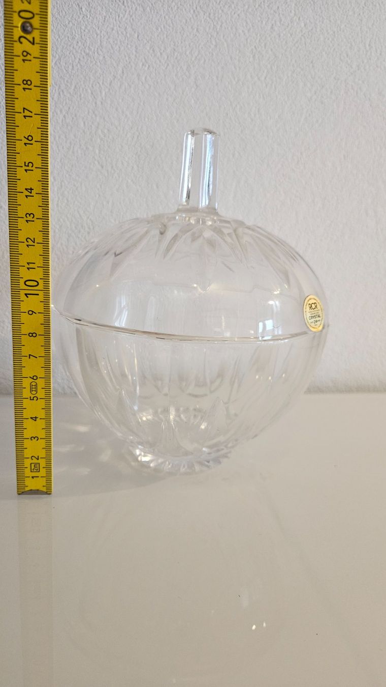 Contenitori & Simili: Contenitore in cristallo RCR con coperchio – Usato da Melano venduto da H-Sara 1