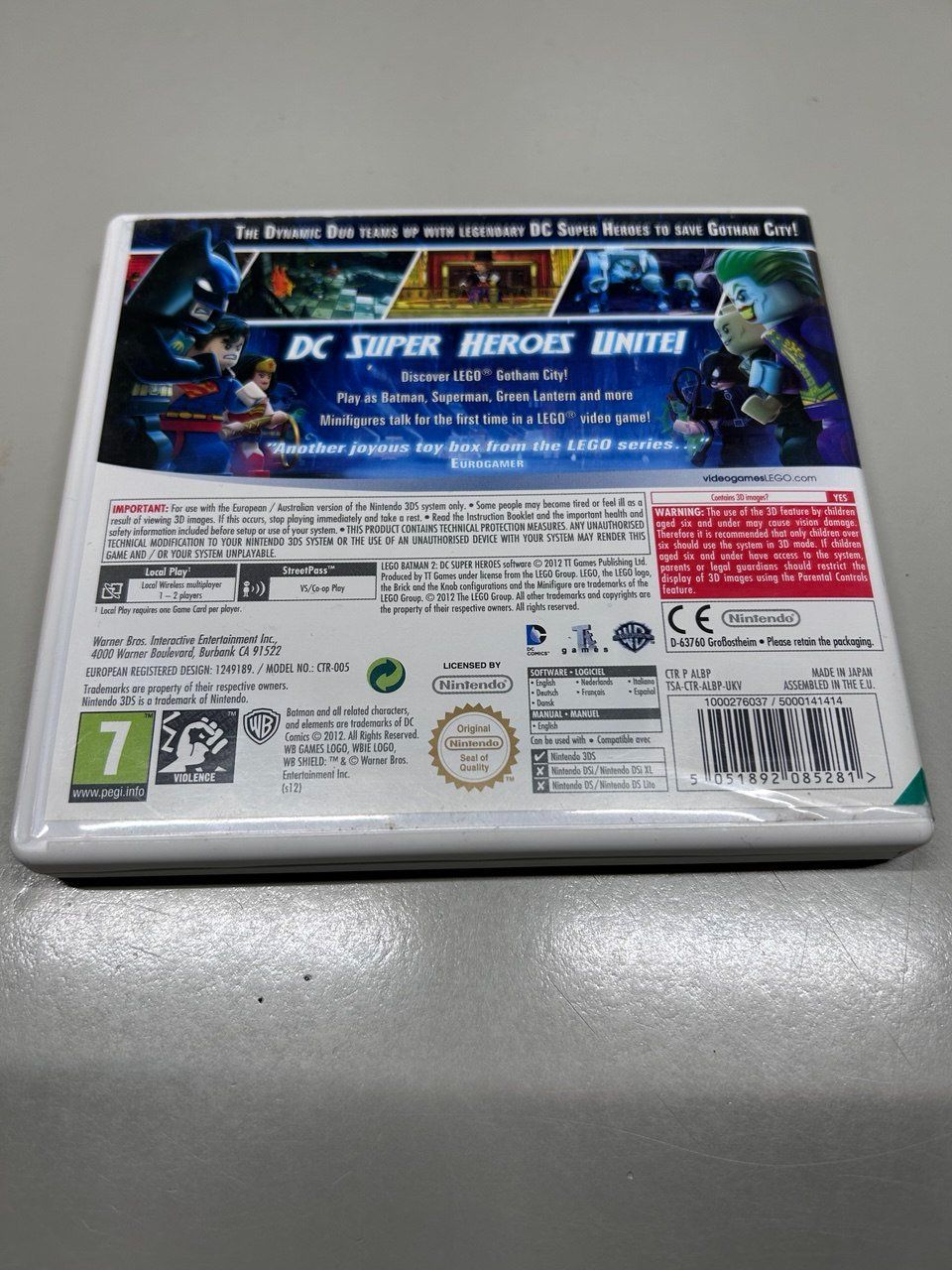 Nintendo Giochi: LEGO Batman 2: DC Super Heroes - Nintendo 3DS – Usato da Giubiasco venduto da LorisVale 1