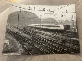 Original Foto 24x18cm, ETR 220, Vintage Eisenbahn Rarität!