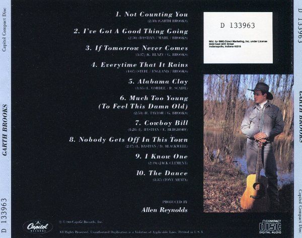 CDs: Brooks Garth: Garth Brooks CD – Neu und originalverpackt aus Steinhausen von Vilivinili 1