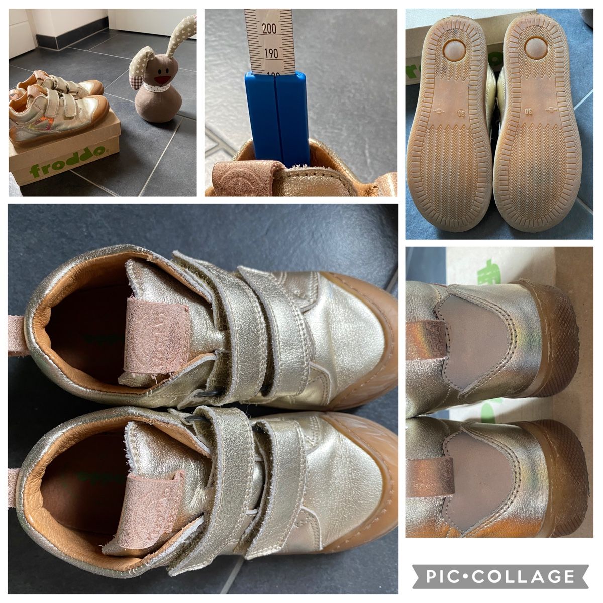 Froddo Schuhe für Mädchen: Froddo Rosario gold, Gr. 30 – Neu (gemäss Beschreibung) aus Summaprada von hirschuh506 1