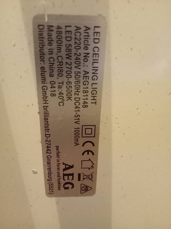 Lampen: LED Panel 75x75cm App Steuerbar  2 Stück – Gebraucht aus Rothenburg von Delacom 3