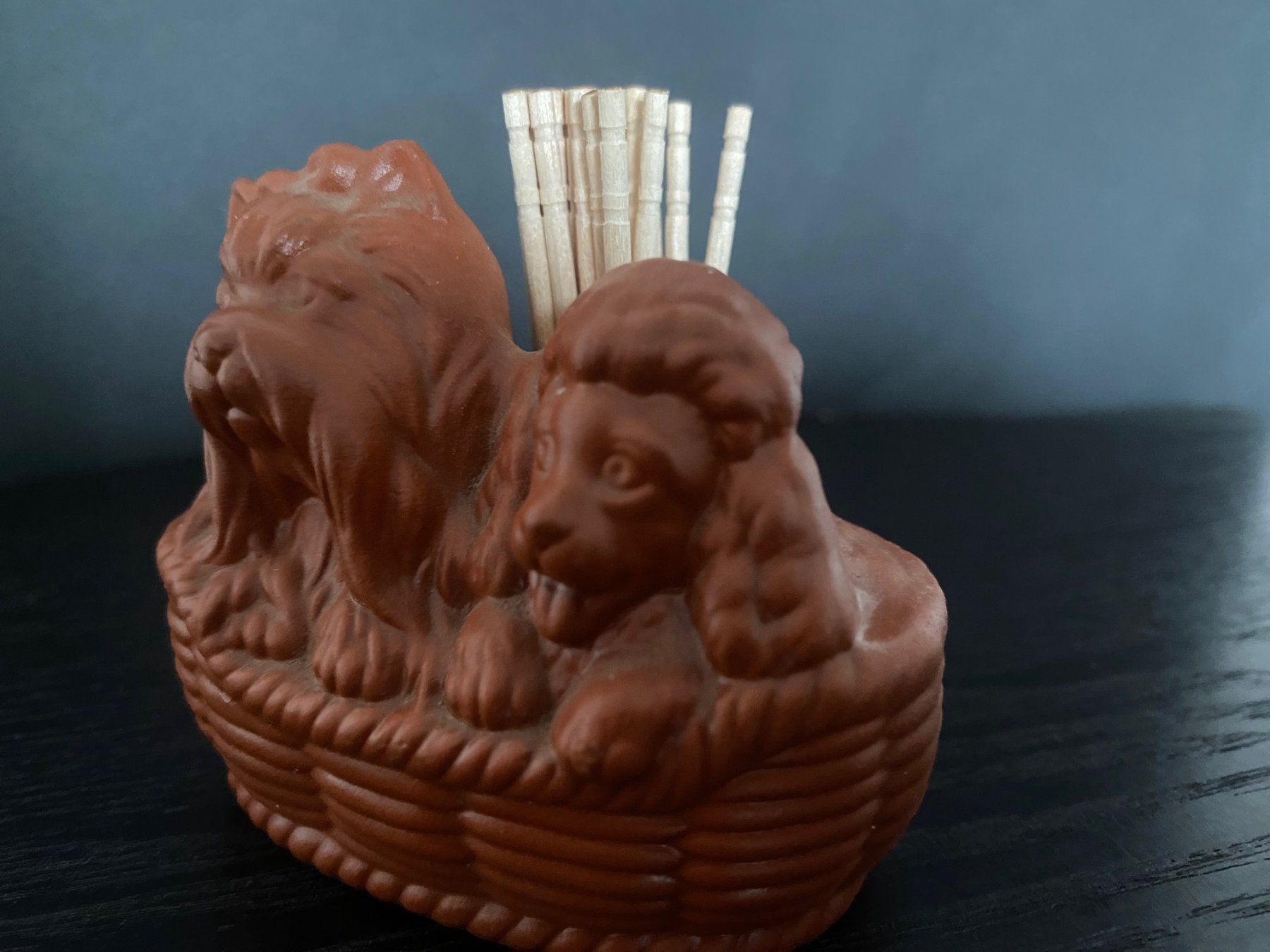 Statuette: Zahnstocherhalter aus Japan "Inu" – Nuovo (secondo la descrizione) da Aarau venduto da chicochicomama 2