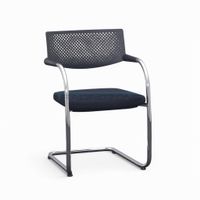 Vitra Visavis Freischwinger Schwarz – 2nd Life