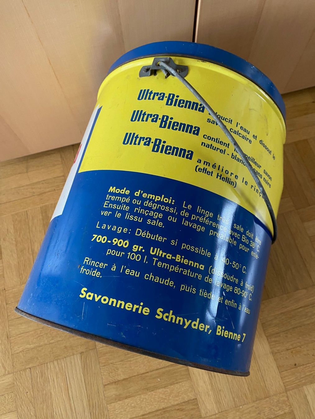 Accessori per altri veicoli: Alter Blechkübel - Waschmittel – Usato da bern venduto da malfobe 5