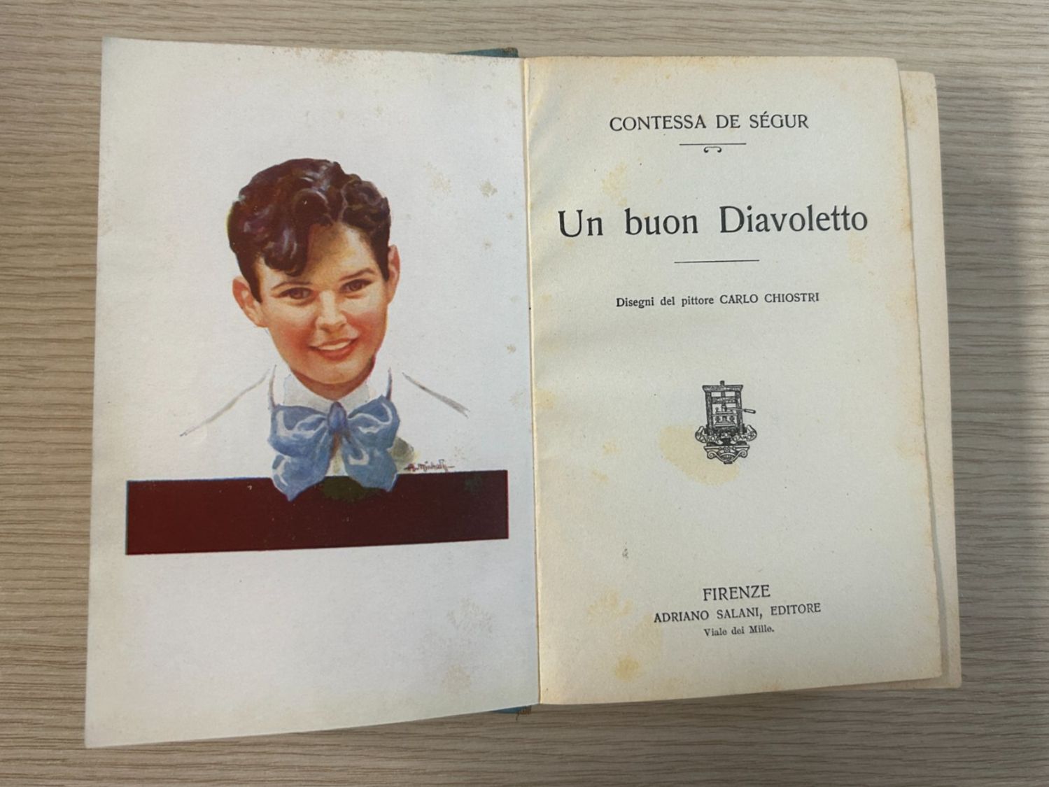 Bücher: Libri "Viaggi di Gulliver" 1931 e "Un buon diavoletto" 1935 – Gebraucht aus Camorino von c_raf 5