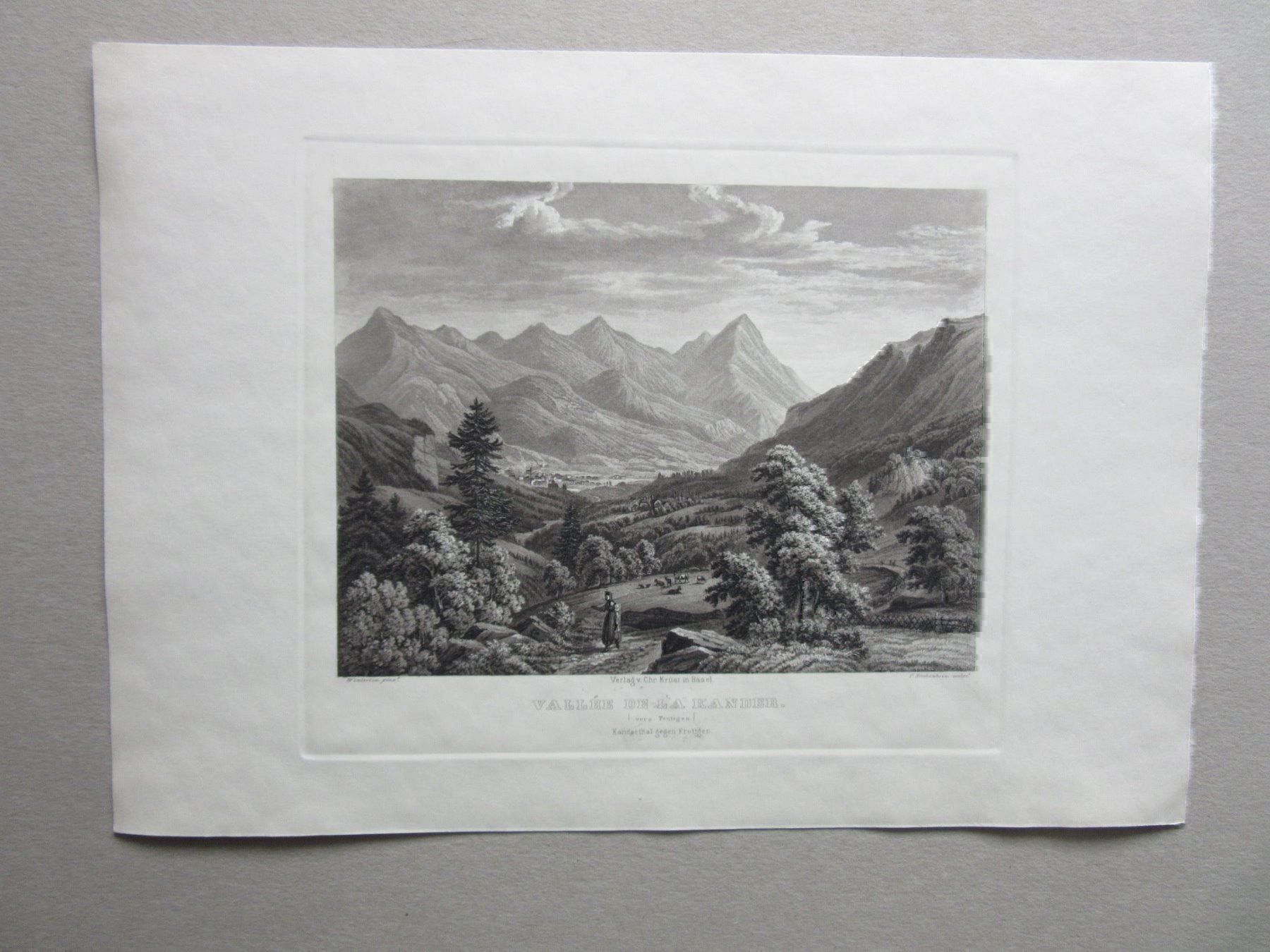 Incisioni: KANDERTAL  AQUATINTA – Usato da Gersau venduto da grafik-kunst 1