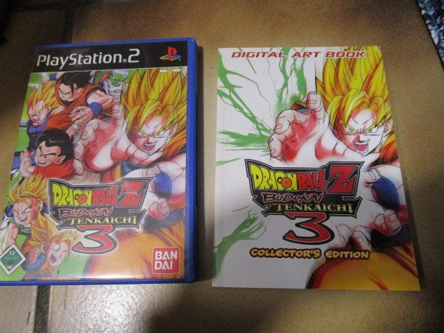 DragonBall tenkaichi 3 Collector's Edition PS2 - Complet - Boitier CD notice poster artbook - Collection