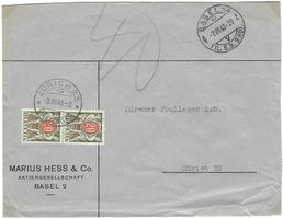 Nachtaxierter unfrankierter Brief