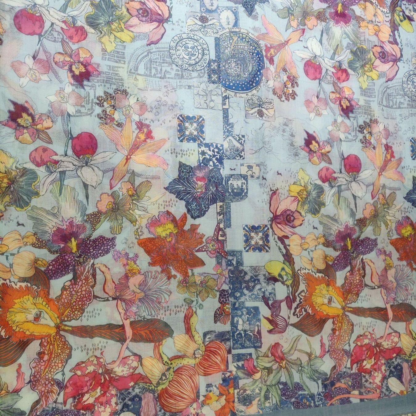 Tessuti: Wolle Seide von Radical Chic L:1.70x1.38m Orchidea Panel – Nuovo (secondo la descrizione) da Lufingen venduto da Voyager7 6