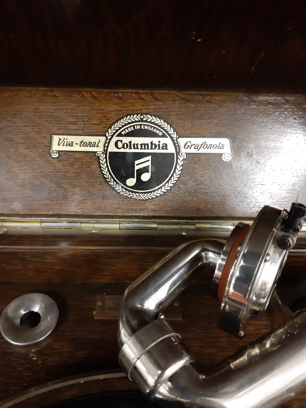 Columbia Giradischi: Antikes Grammophon – Usato da Buchs ZH venduto da METECH1 3