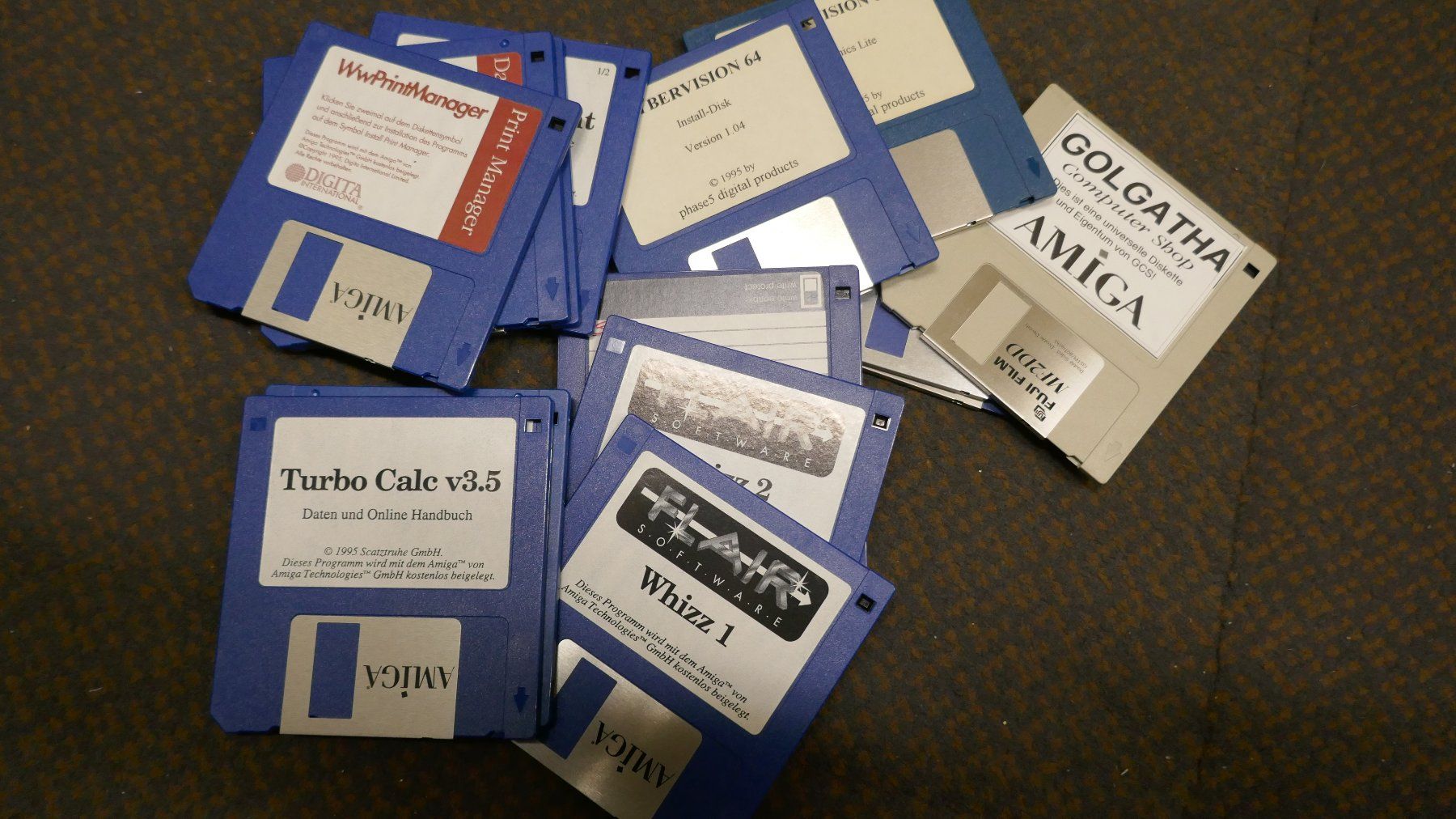 Dischetti: Diverse Disketten (Amiga) – Usato da Wenslingen venduto da FairlightCMI 1