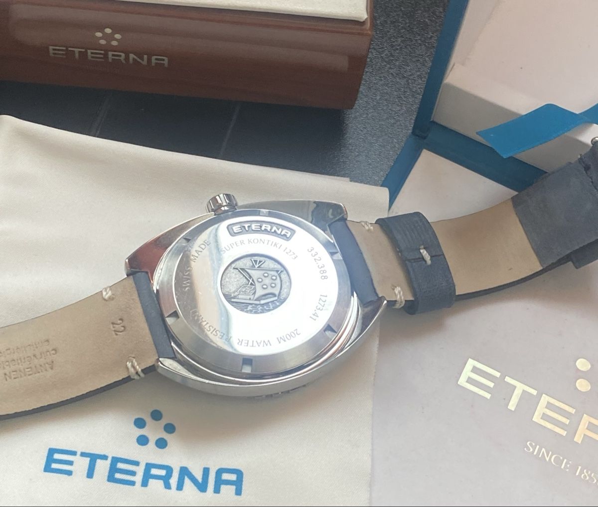 Eterna Orologi: ETERNA Superkontiki Automatic Diver Watch – Nuovo (secondo la descrizione) da Montagny-la-Ville venduto da SecondA6Heuer 7