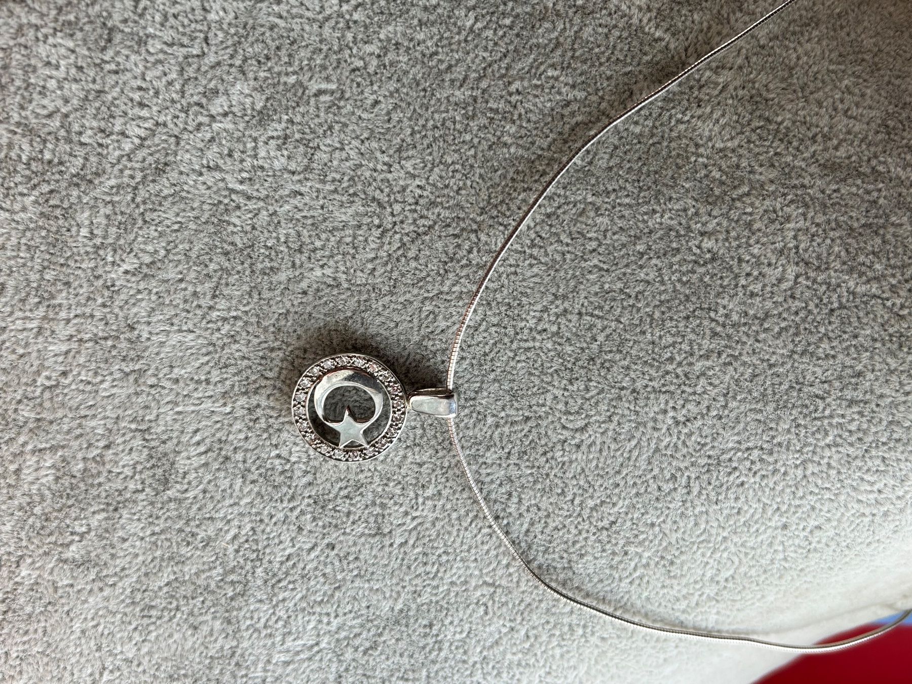 Catenine: Schlangenkette Silber + Türkische Flagge – Usato da Laufen venduto da Bellavitaboom 2