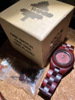 Uhr / WEWOOD / Holz / Mahagoni