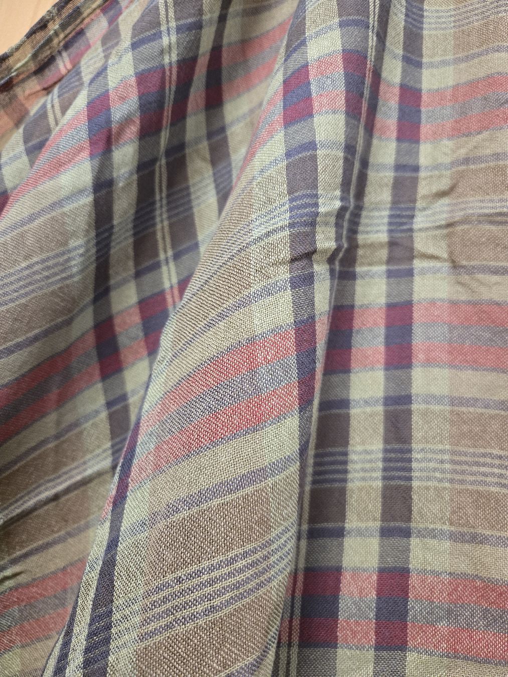 Gant Foulard & Sciarpe: GANT Baumwollschal, kariert, Fransen – Usato da Zürich venduto da Deesay 1