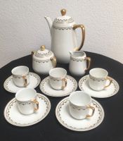 Langenthal Moccaservice, ca. 100 Jahre alt und handbemalt