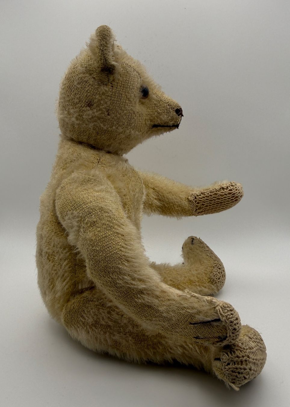 Teddy Hermann Giocattoli: Antiker Hermann Teddybär ca. 1950er Jahre – Usato da Ostermundigen venduto da itsanoemithing 1