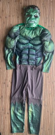 Fasnacht/Halloween: Hulk Kostüm für 7-8 jäjrige
