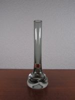 Vintage Rauchglasvase Karl Friedrich Kristall 1960er Jahre
