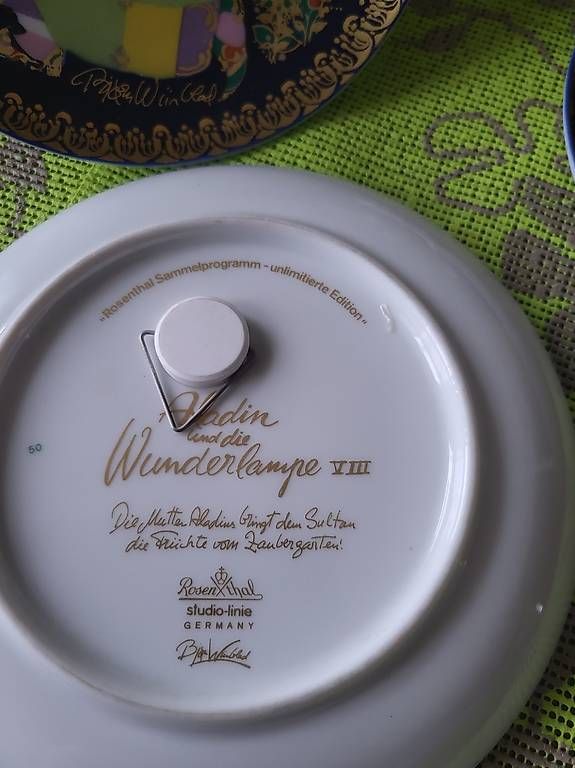 Piatti: Aladin Wandteller von Rosenthal  – Usato da Kriens venduto da Aschada 1