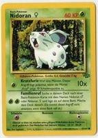 Nidoran Dschungel 57/64 Deutsch Mint