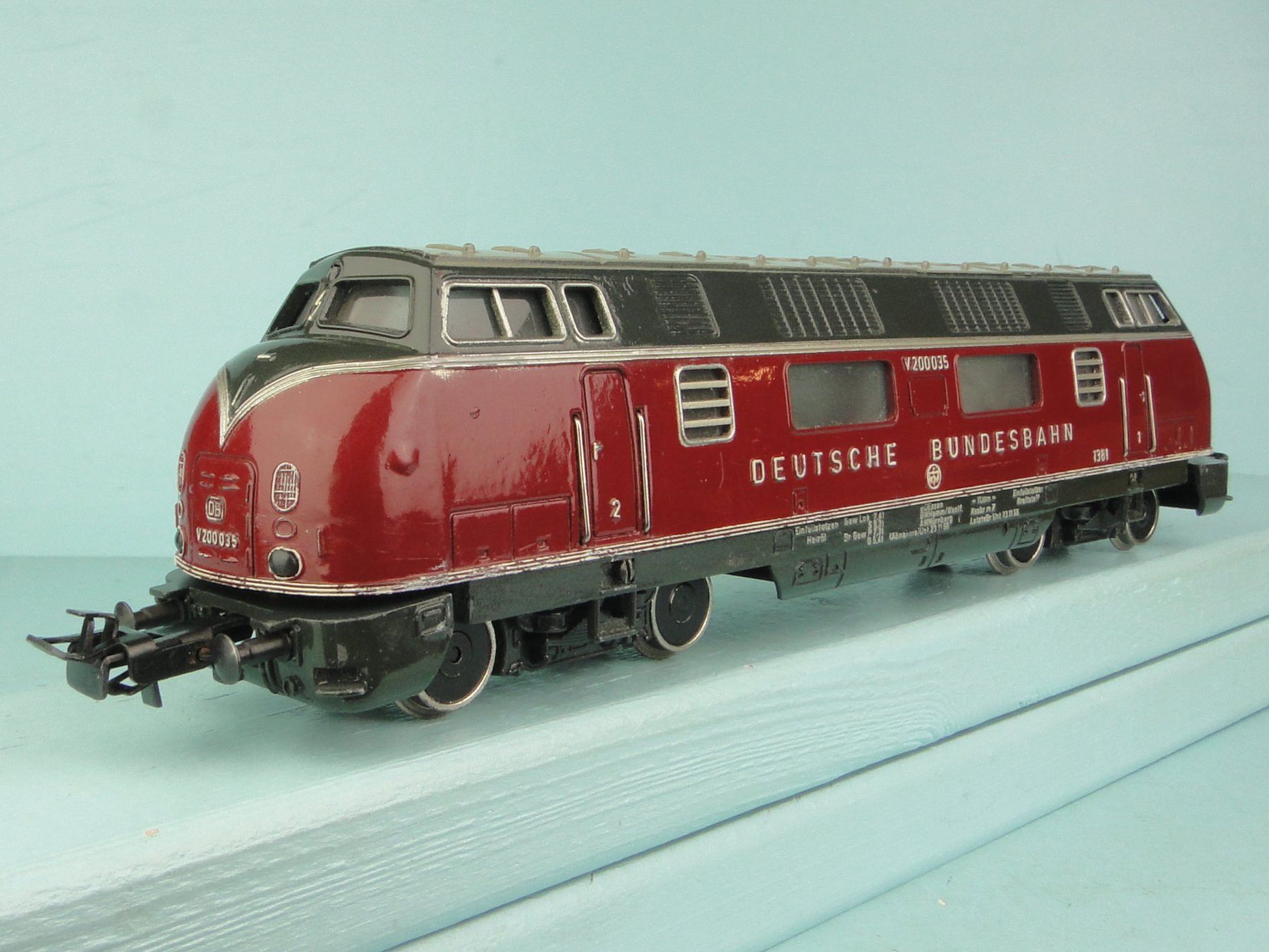 Fleischmann Modellini di ferrovie: Fleischmann H0 DB V200, defekt – Usato da Bülach venduto da cann11 2