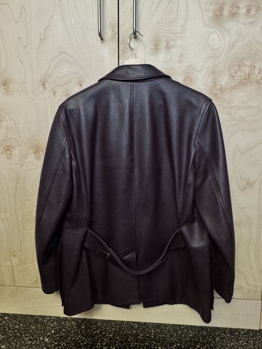 Bally Giacche: Bally burgundy leather jacket size Medium – Usato da Zürich venduto da gva_r9gs 4