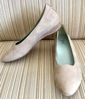 Think! Echtleder Pumps / Ballerinas Beige/Taupe – Gr. 41